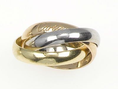 Cartier. Anello Tre Fedi