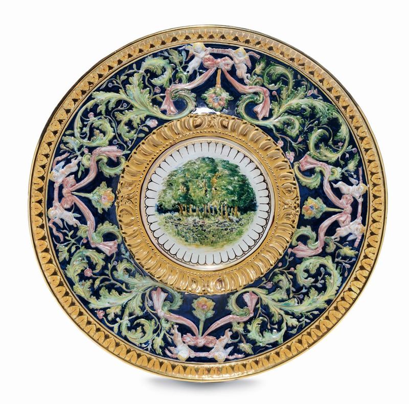 Galileo Chini - Mugello  - Asta Arti Decorative del XX secolo - Cambi Casa d'Aste