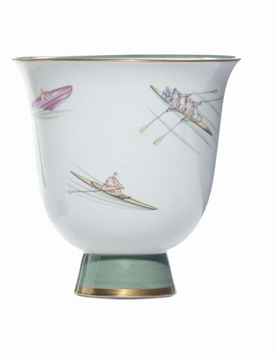 Gio Ponti (1891-1979) - Richard Ginori - Pittoria di Docciagli Sport