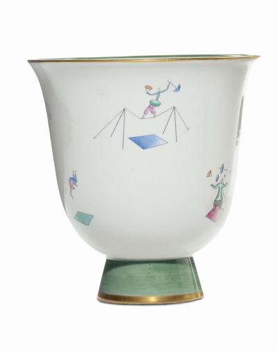 Gio Ponti (1891-1979) - Richard Ginori - Pittoria di Docciail Circo