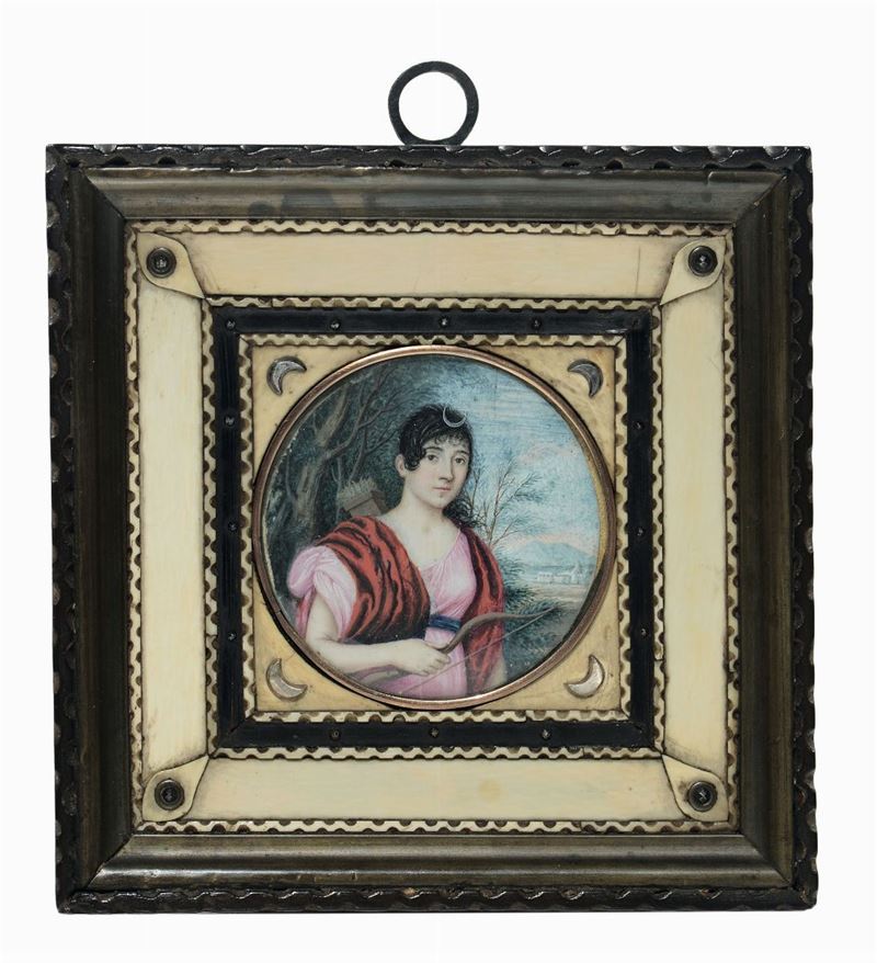 Anonimo del XIX secolo Diana cacciatrice  - Auction Italian and European Silver Collection - Cambi Casa d'Aste