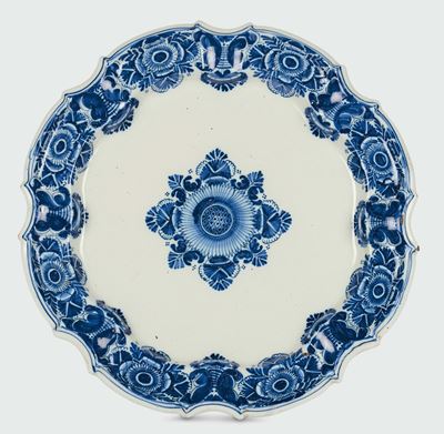 Tre Grandi Piatti Bassano, Fabbrica di G.b.antonibon, Circa 1728-1738