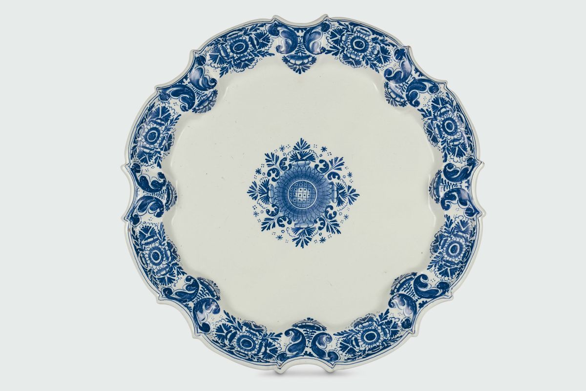 Tre Grandi Piatti Bassano, Fabbrica di G.b.antonibon, Circa 1728-1738