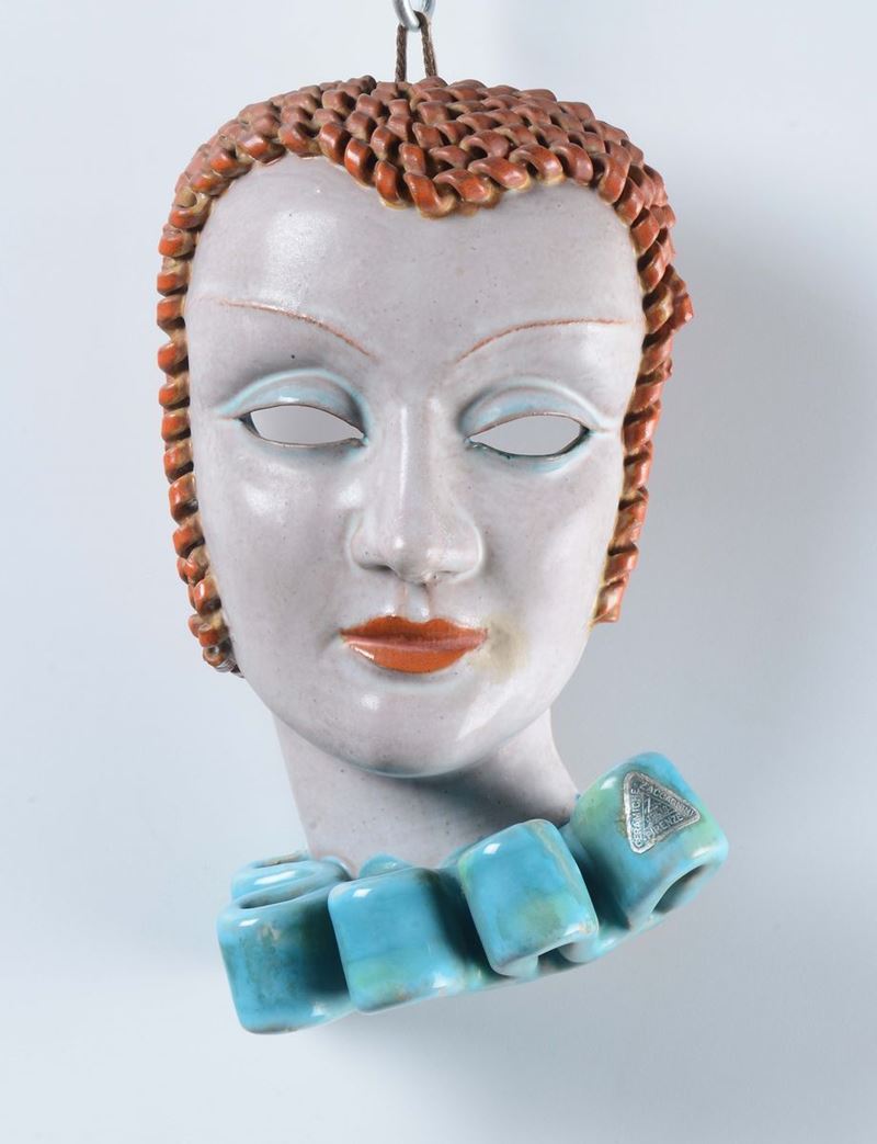 Manifattura Zaccagnini - Firenze Placca da parete  - Auction Fine Art - Cambi Casa d'Aste