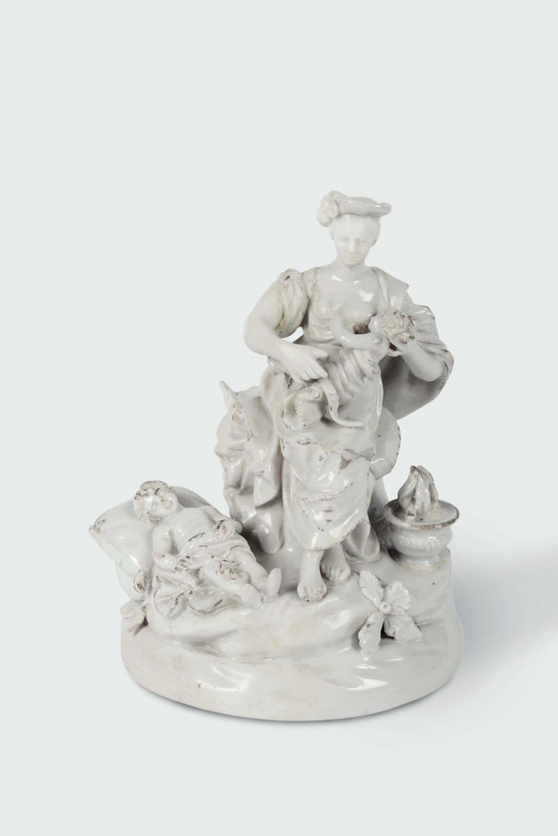 Gruppo Nove, manifattura Antonibon-Parolin, 1775-1790  - Auction Collectors' Majolica and Porcelain - Cambi Casa d'Aste