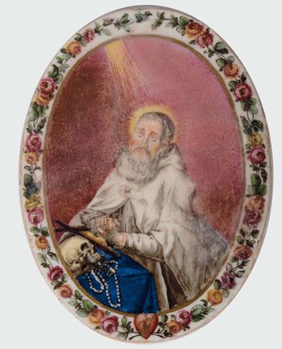 Placchetta Nove, Manifattura Antonibon-baroni, 1810 Ca