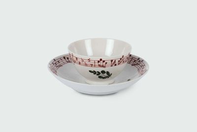 Tazza con Piattino Nove, Manifattura Antonibon-parolin, 1780-1790