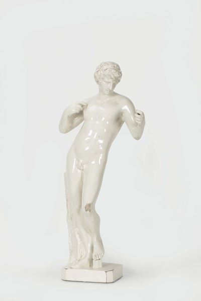 Figura di Adone Nove, Manifattura Antonibon-baroni, XIX Secolo