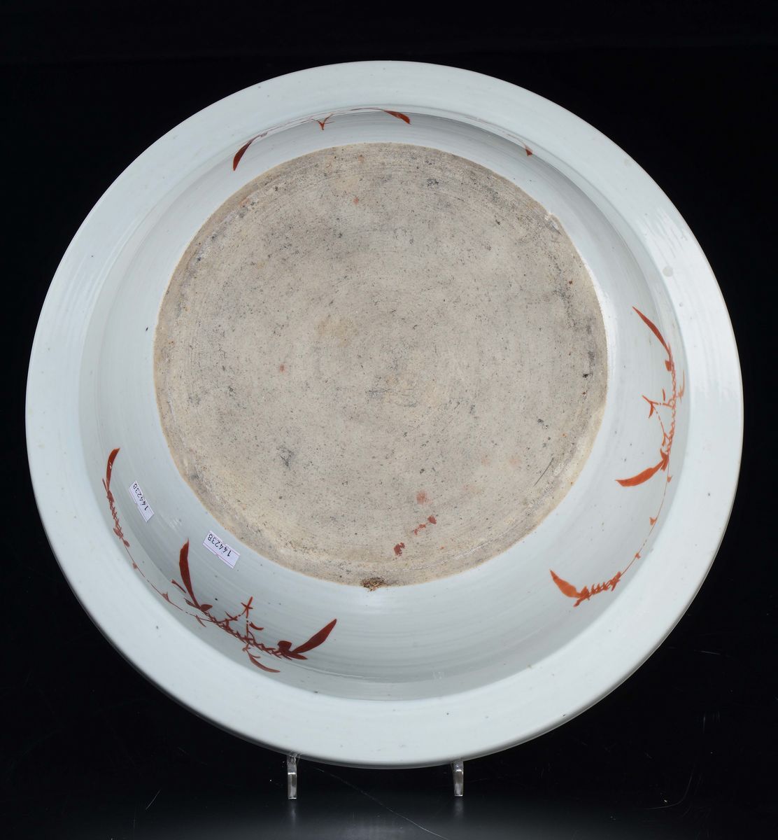 Ciotola in Porcellana Famiglia Rosa Raffigurante Cane di Pho, Cina, Dinastia Qing, XIX Secolo