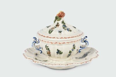 Tazza da Brodo Nove, Fabbrica Antonibon (attr.), Metà del XIX Secolo