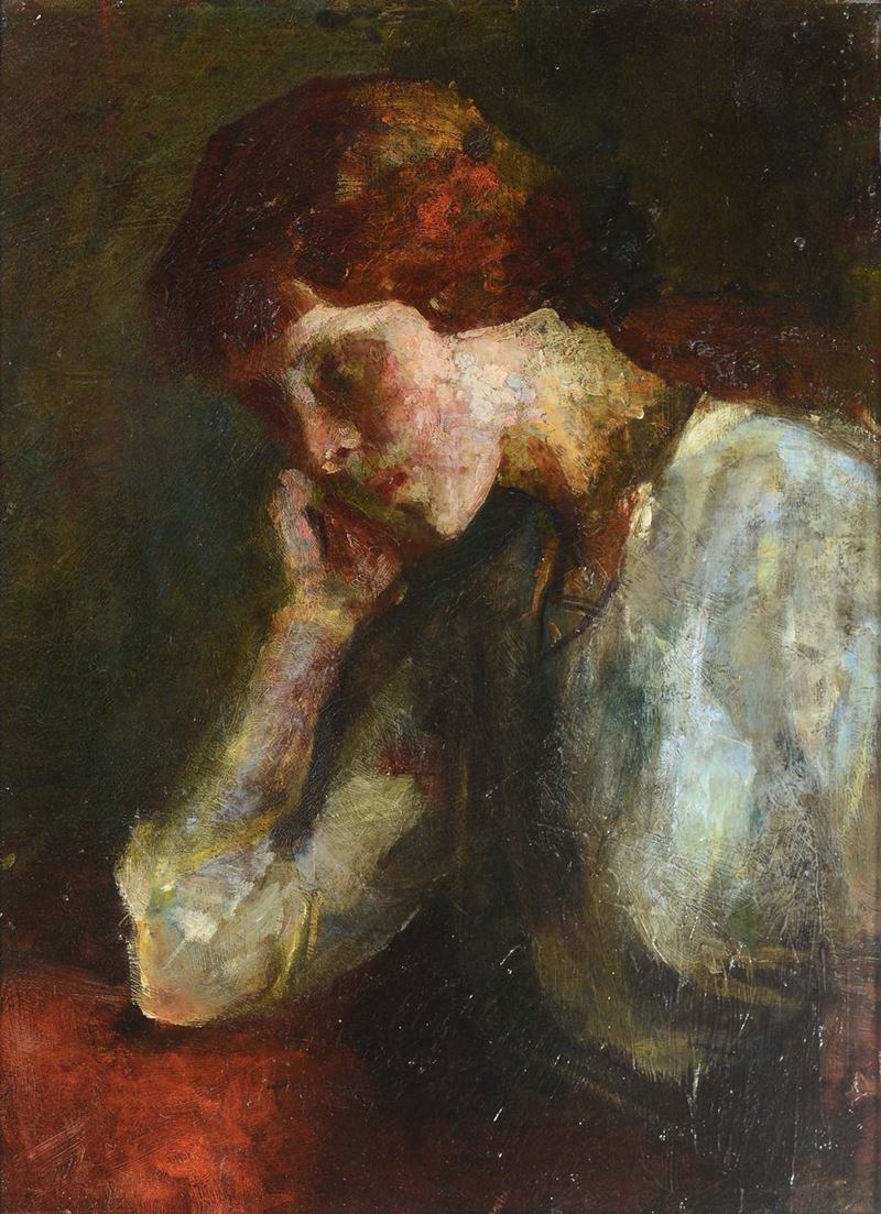 Anonimo del XIX-XX secolo Ritratto  - Asta Antiquariato - Cambi Casa d'Aste