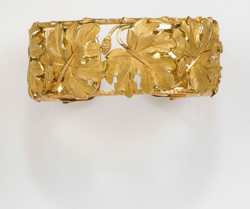 Mario Buccellati. A carved bracelet  - Auction Fine Jewels - Cambi Casa d'Aste