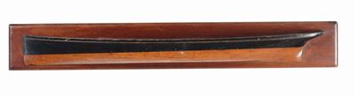 Mezzo Modello di Scafo in Legno, Inghilterra Fine XIX Inizio XX Secolo