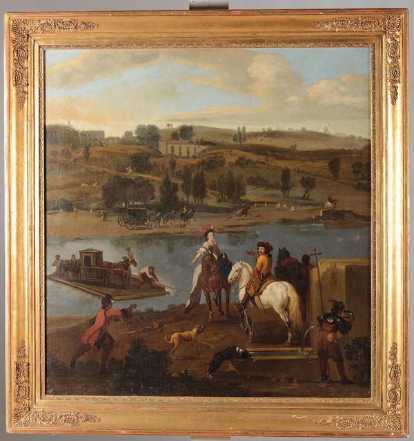 Pieter Van Laer (1599-1642), nei modi di Guado