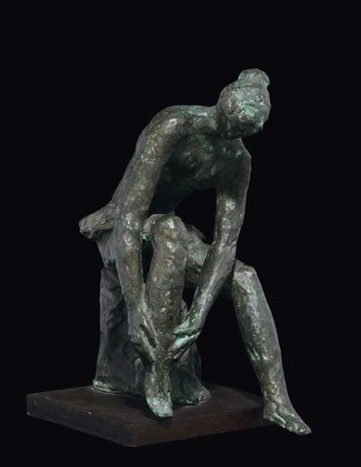 Rodolfo Castagnino (genova 1893-1978)ballerina
