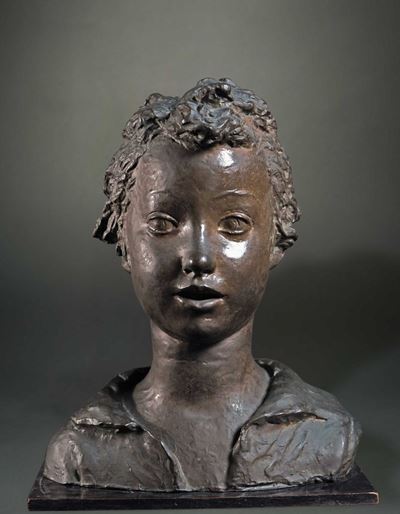 Francesco Falcone (1892-1978)busto di Giovinetto