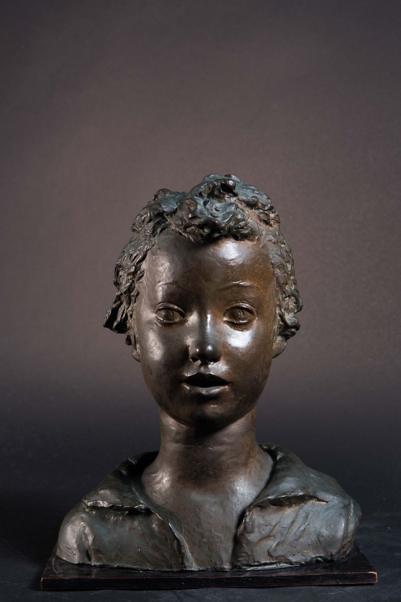 Francesco Falcone (1892-1978)busto di Giovinetto