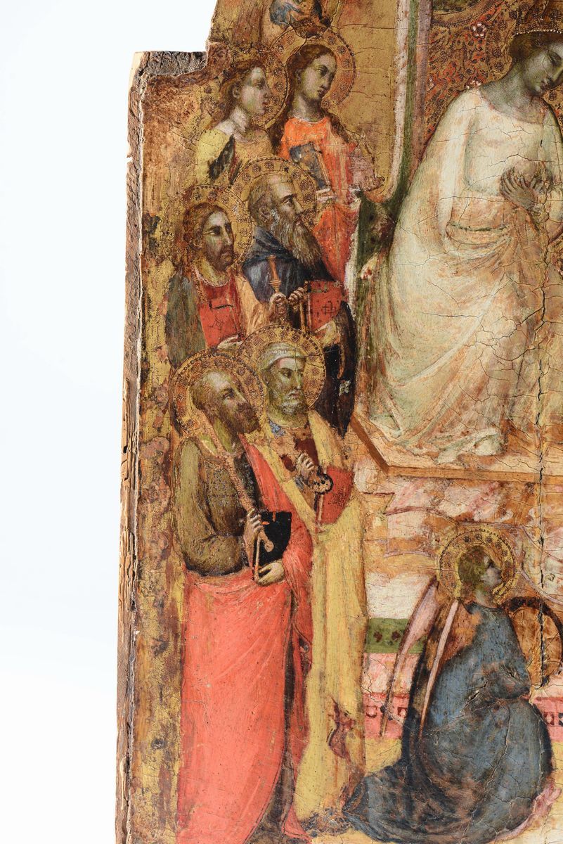 Niccolò di Tommaso (attivo a Firenze tra il 1339 ed il 1376)incoronazione della Vergine