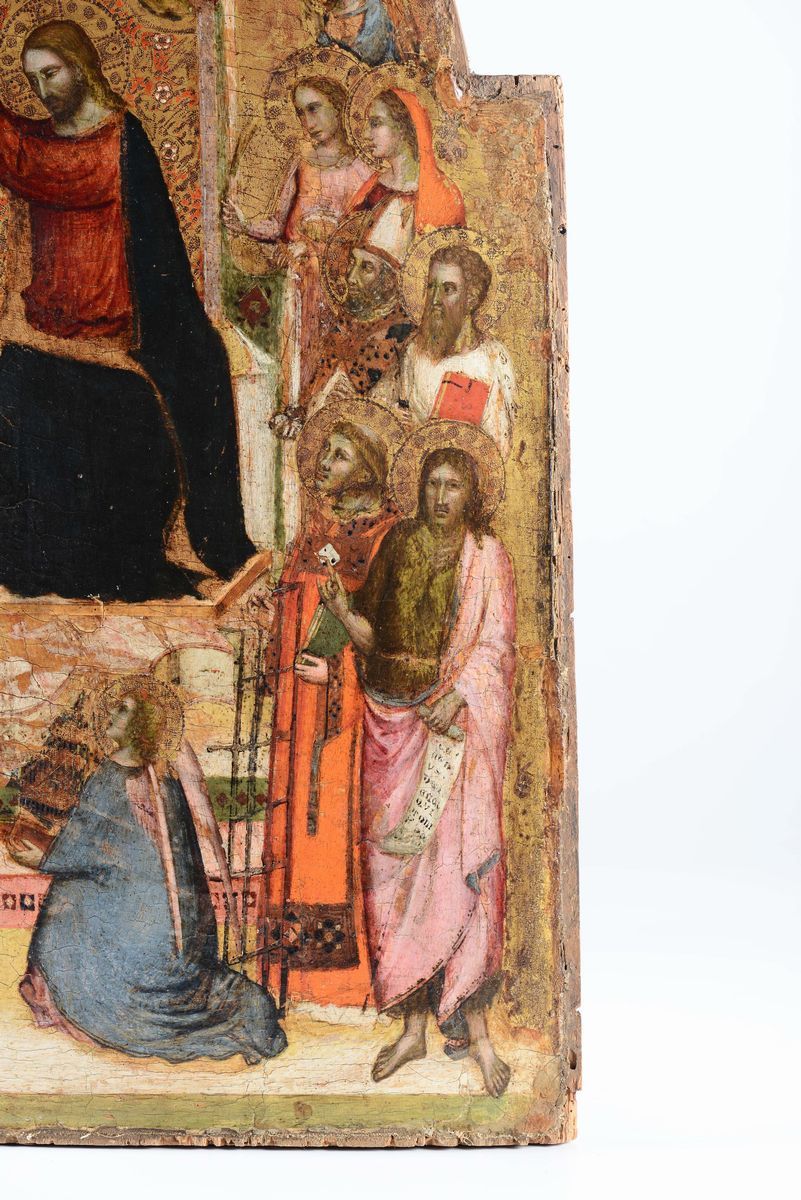 Niccolò di Tommaso (attivo a Firenze tra il 1339 ed il 1376)incoronazione della Vergine