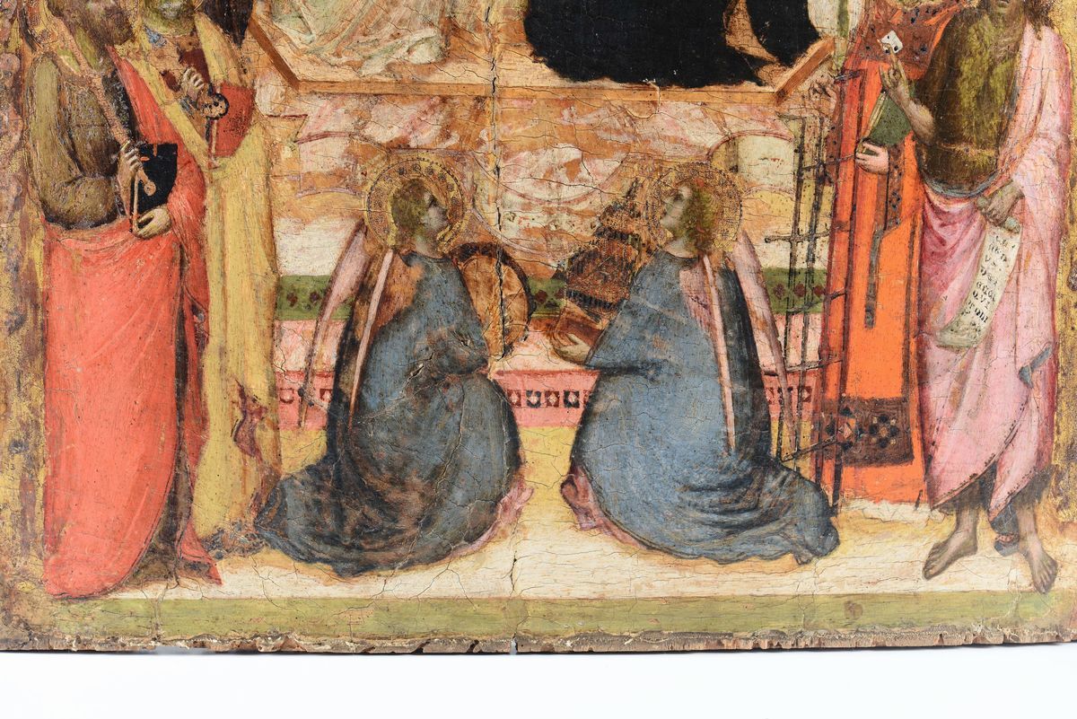Niccolò di Tommaso (attivo a Firenze tra il 1339 ed il 1376)incoronazione della Vergine