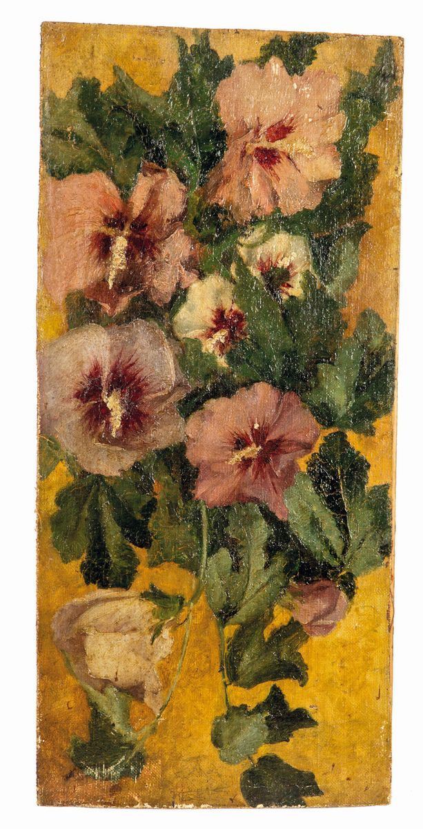 Giovanni Segantini (1858-1899) Fiori dei Campi, belle di giorno  - Auction Fine Art Selection - Cambi Casa d'Aste