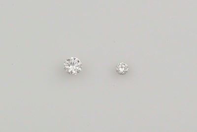 Due Diamanti di Ct 0,53 e Ct 1,31