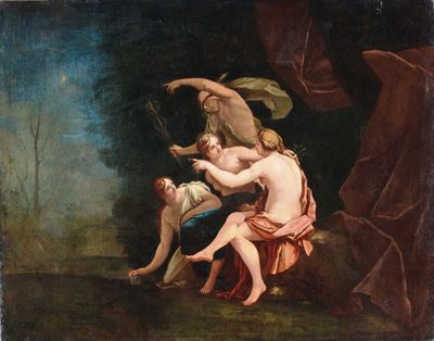 Clemente Ruta (parma 1685-1767)bagnanti