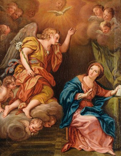 Scuola Romana del XVIII Secoloannunciazione