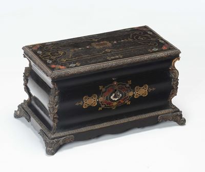 Forzierino Legno Intarsiato, XIX Secolo