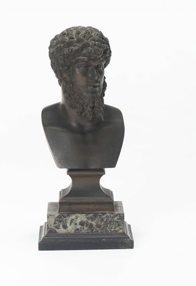 Bronzo Raffigurante Ritratto Virile, XIX Secolo