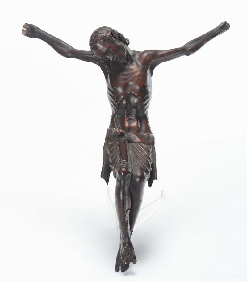 Scultore del XVIII secolo Cristo crocifisso  - Auction Fine Art - Cambi Casa d'Aste