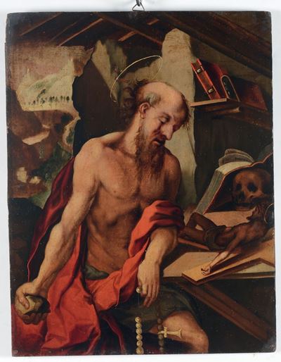 Maestro di San Giovanni (XVI Secolo), Attribuito Asan Gerolamo