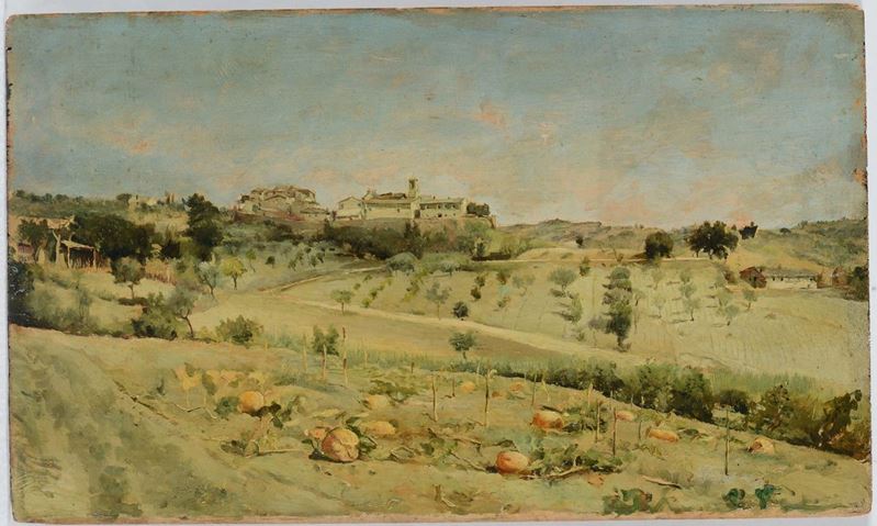 Anonimo del XIX-XX secolo Paesaggio  - Auction Fine Art - Cambi Casa d'Aste