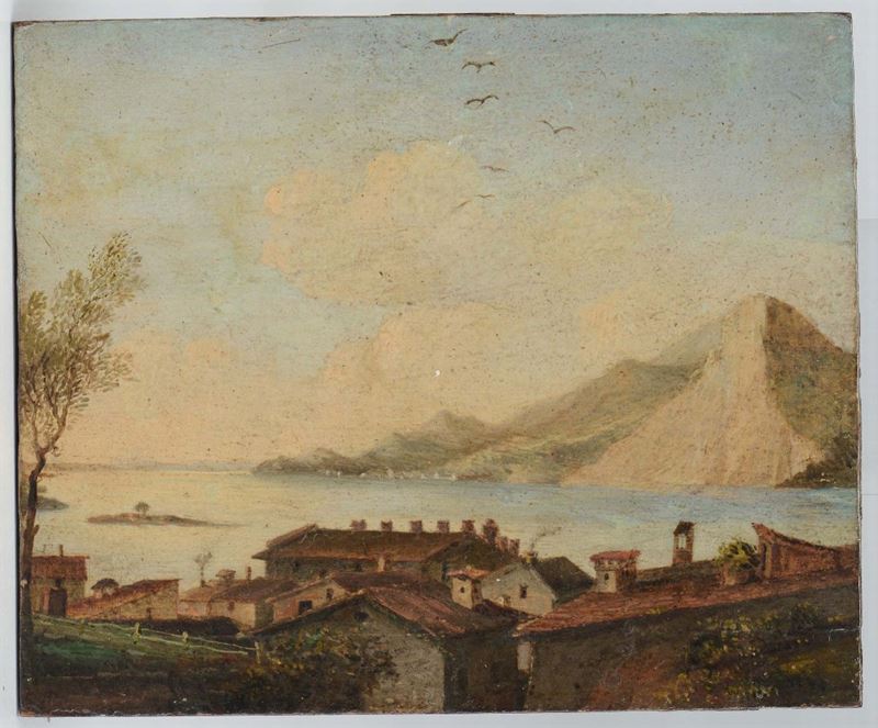 Anonimo del XIX-XX secolo Paesaggio  - Auction Fine Art - Cambi Casa d'Aste