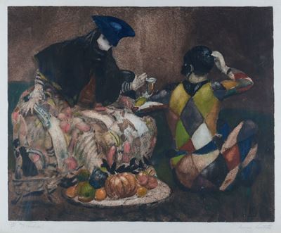 Romeo Costetti (1871-1957)il Brindisi