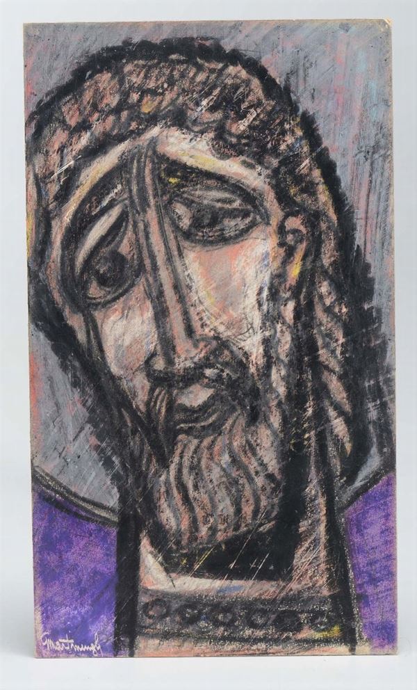 Giuseppe Martinenghi (1894-1970) Testa di Cristo
