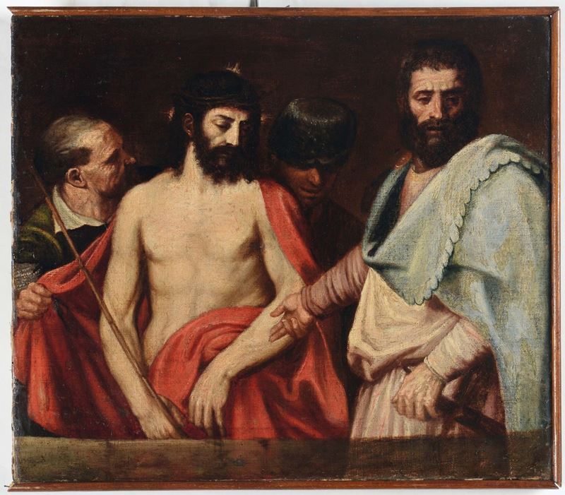 Scuola del XVIII secolo Ecce Homo  - Auction Fine Art - Cambi Casa d'Aste