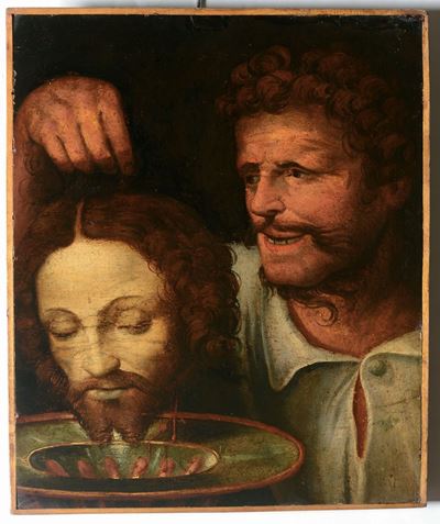 Bernardino Luini (dumenza 1481 - Milano 1532), Cerchia Dipresentazione della Testa del Battista