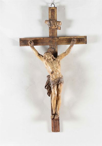 Crocifisso in Cartapesta, XIX Secolo