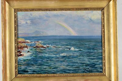 Berto Ferrari (bogliasco 1887 - Genova Quarto 1965)arcobaleno