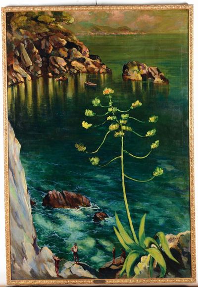Giuseppe Caselli (luzzara 1893 - la Spezia 1976)cinque Terre