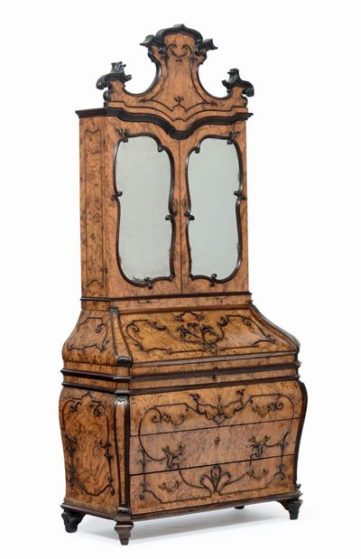 Trumeau Luigi XV, Bottega dei Valentini, Milano 1760-1770
