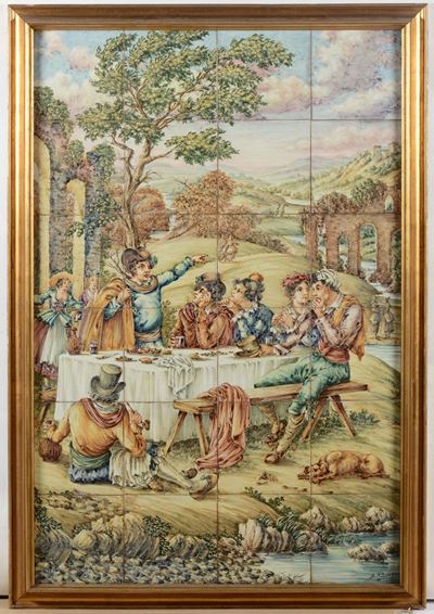 D.ravanoscena di Pranzo All'aperto