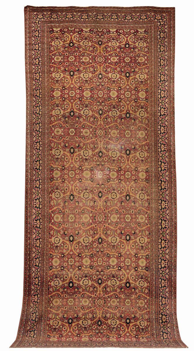 Tappeto persiano Meshad, fine XIX inizio XX secolo  - Auction Fine Art - Cambi Casa d'Aste