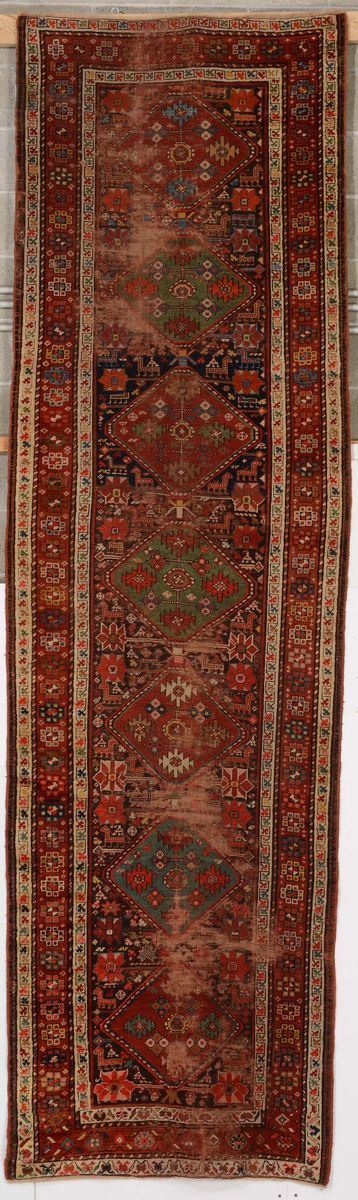 Passatoia caucasica Karabagh fine XIX secolo  - Asta Antiquariato - Cambi Casa d'Aste