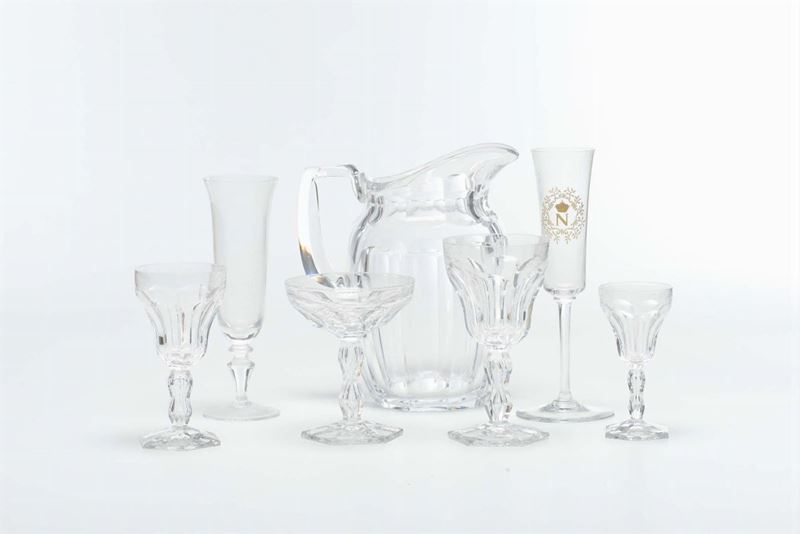 Servizio di bicchieri in cristallo  - Auction Asta a Tempo Antiquariato - Cambi Casa d'Aste