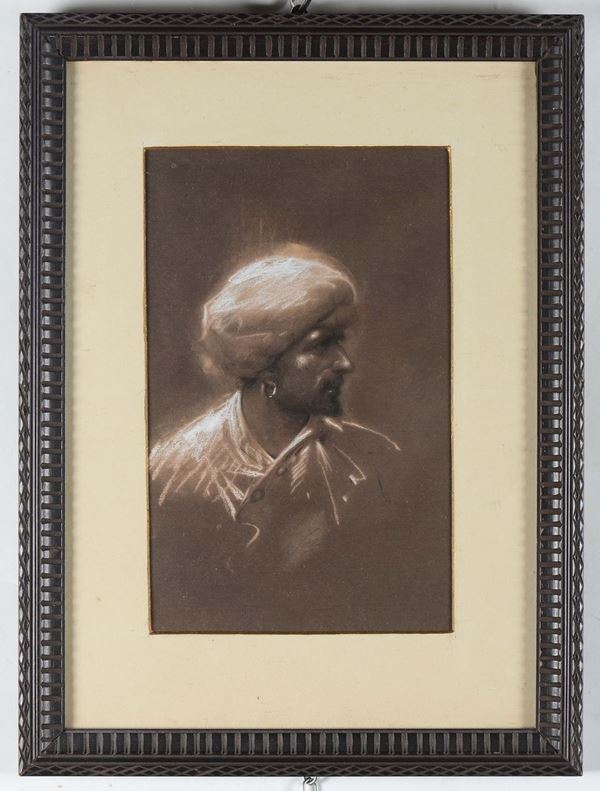 Nicolò Barabino (1832-1891) Ritratto di orientale