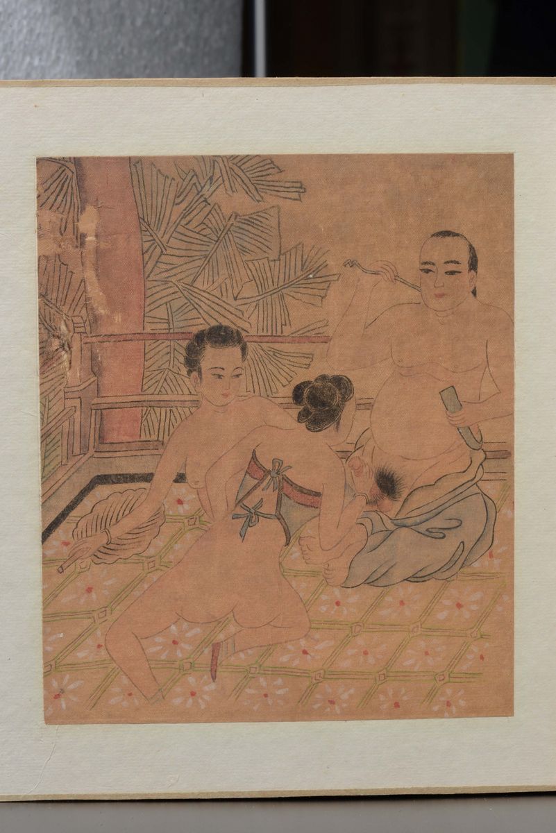 Album di Disegni a Soggetto Erotico, Cina, XX Secolo