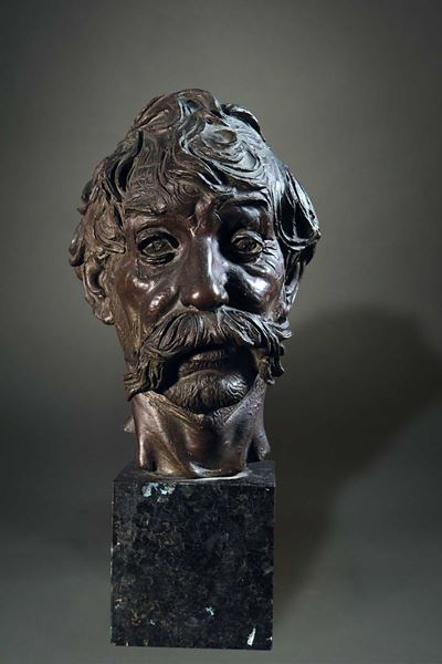 Francesco Messina (1900-1995)ritratto di un Vagabondo (giacan) 1933