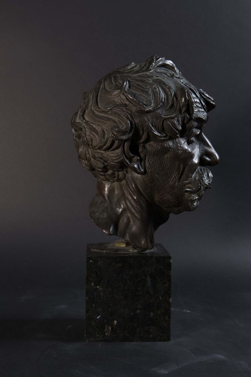 Francesco Messina (1900-1995)ritratto di un Vagabondo (giacan) 1933